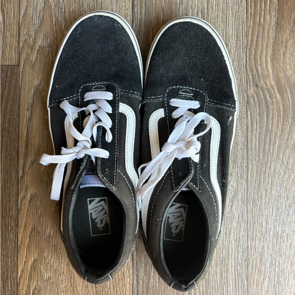 Vans Black and White Sneakers